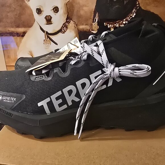 adidas Terrex Agravic Gtx Running Men's Black Sneakers Athletic Shoes IH5358 10 - Picture 5 of 15